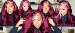 Enhance Your Beauty With 99J Burgundy wig