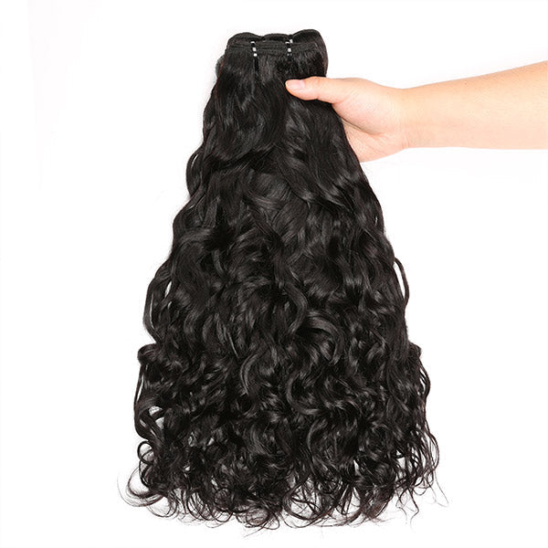 Mslynn Hair Water Wave 3 Bundles Brazilian Virgin Hair Wet And Wavy Human Hair Weave Bundles