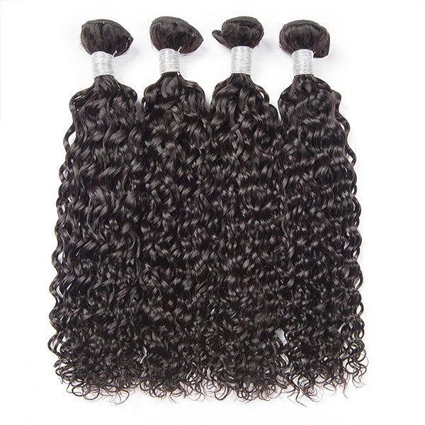 Mslynn 4 Bundles Deep Wave 100% Human Hair