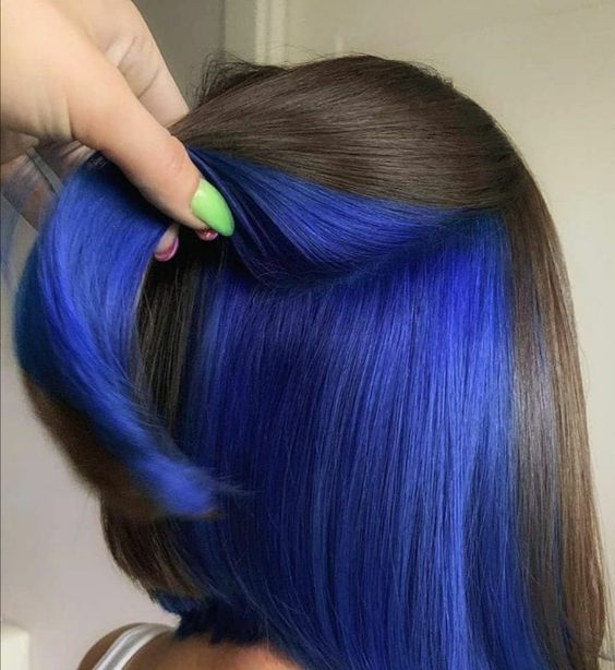Peekaboo Red Highlight Glueless 2x4 Lace Bob Wig