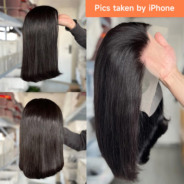 Mslynn Bob Straight 360 Lace Front Wig Short Bob Wig 100% Human Hair