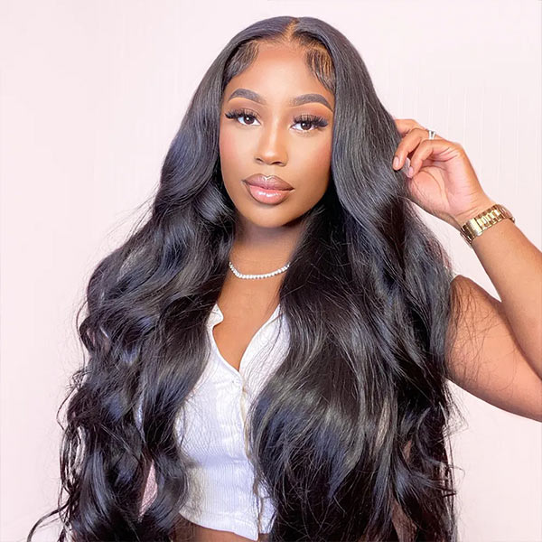 Upgrade Wear Go Glueless Wig 5×6 Pre-Cut Lace Bleached Knots Body Wave Wig