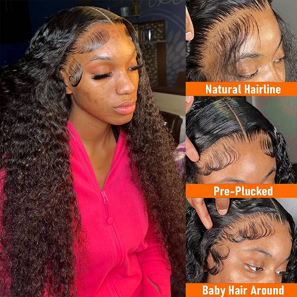 Pre-Plucked With Baby Hair
