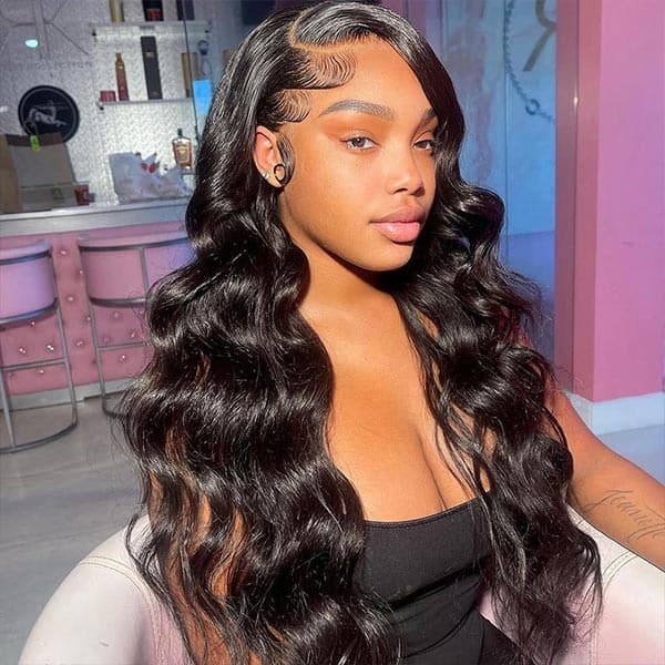 transparent lace frontal wig