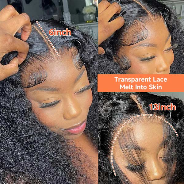 Mslynn Water Wave 13x6 Lace Front Wig Brazilian Water Wave Lace Wigs With Pre Plucked
