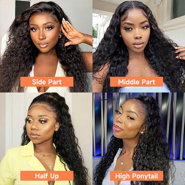 Mslynn Water Wave 13x6 Lace Front Wig Brazilian Water Wave Lace Wigs With Pre Plucked