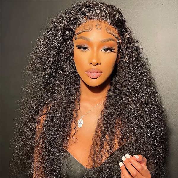 Mslynn Deep Curly Bleached Knots 13X4 HD Lace Wig Beginner Friendly Wig
