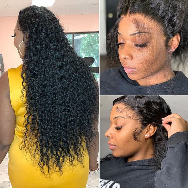 Bouncy Curly Frontal Wig
