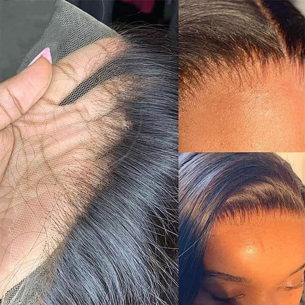 Pre-Plucked With Baby Hair