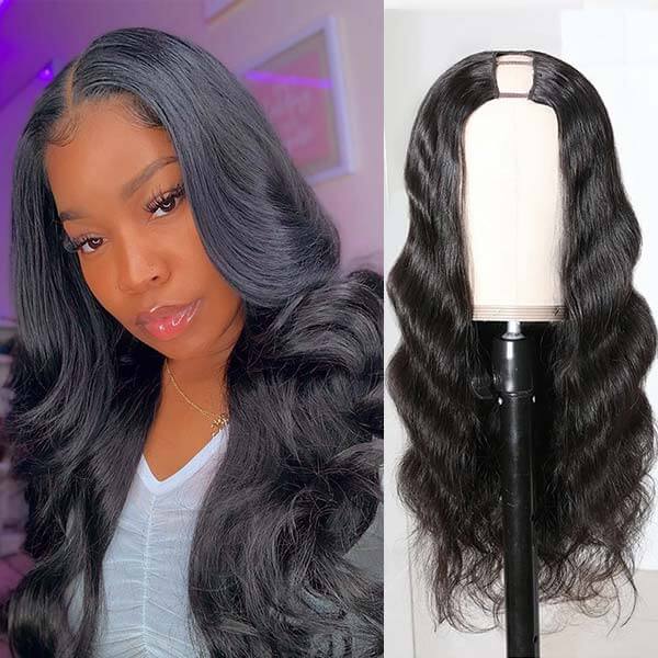 u shape wig