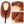 Load image into Gallery viewer, Orange Ginger 4x4 Lace Closure Wig