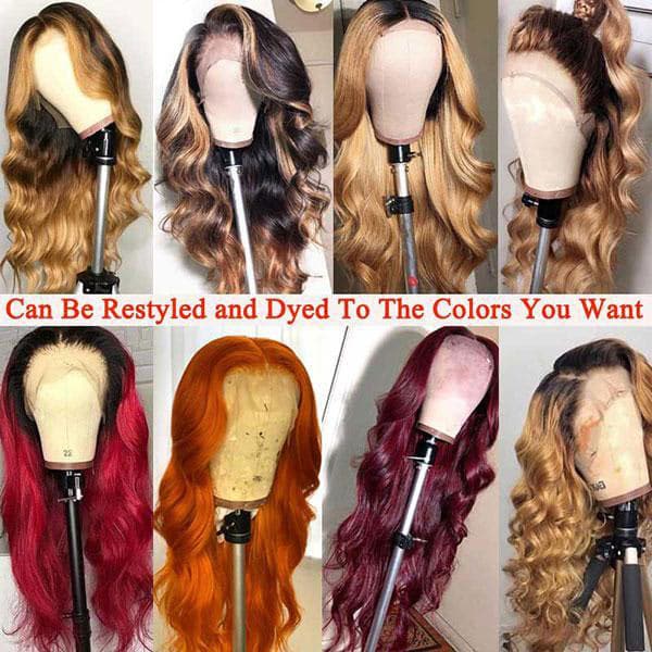 Mslynn 5x5 Closure Wig Body Wave Human Hair Wigs Pre Plucked Lace Closure Wig