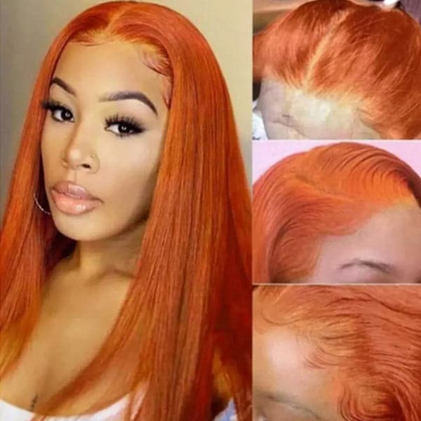 Mslynn Ginger Wig Straight Wig