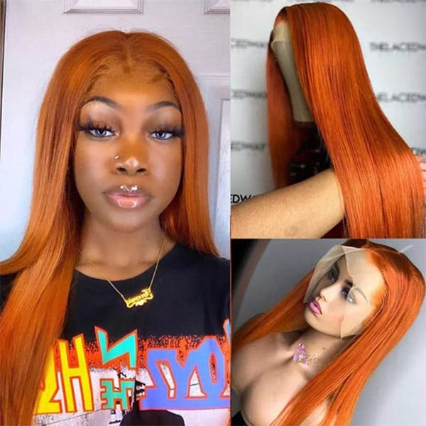 Mslynn Ginger Wig Straight Wig