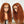 Load image into Gallery viewer, Mslynn Ginger Wig Orange Water Wave Wig