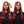 Load image into Gallery viewer, Mslynn #33 Reddish Brown Color Wig 13x4 Straight Lace Front Wig Transparent Lace Wigs