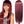 Load image into Gallery viewer, Mslynn Burgundy Hair Straight Ombre Burgundy Wig 2X4 Lace Wig With Bangs Human Hair