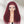 Cargar imagen en el visor de la galería, 4C Edges Burgundy Curly 13X4 Lace Front Wig Human Hair
