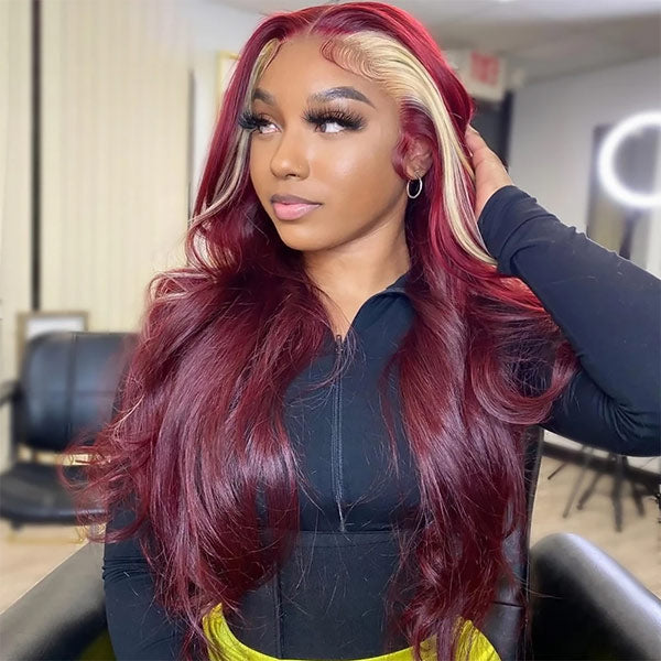 Colored Wigs,Colored Human Hair Wigs - Mslynn Hair