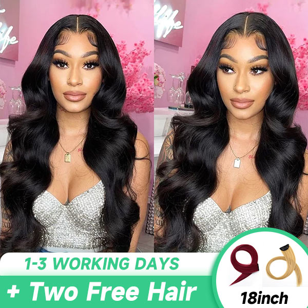 Fast Shipping Body Wave 4x4 Lace Closure Wig