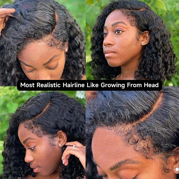 Deep Side Parted Lace Wig