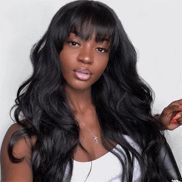 Body Wave Wig With Bang