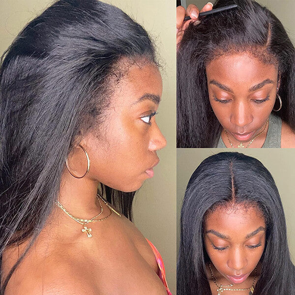 straight lace frontal wig