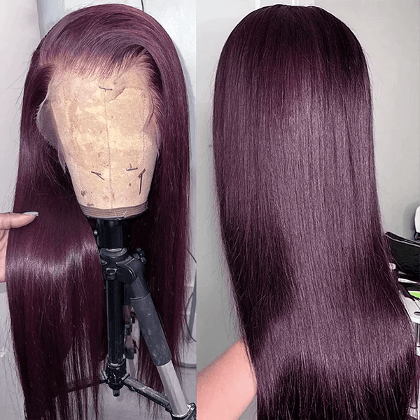 Dark Purple Lace Wig