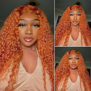 Mslynn Hair Ginger Lace Front Wig
