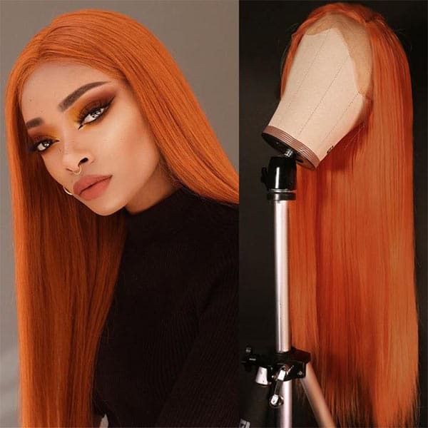 Mslynn Ginger Wig Straight Wig