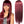 Charger l&#39;image dans la galerie, Mslynn Burgundy Hair Straight Ombre Burgundy Wig 2X4 Lace Wig With Bangs Human Hair
