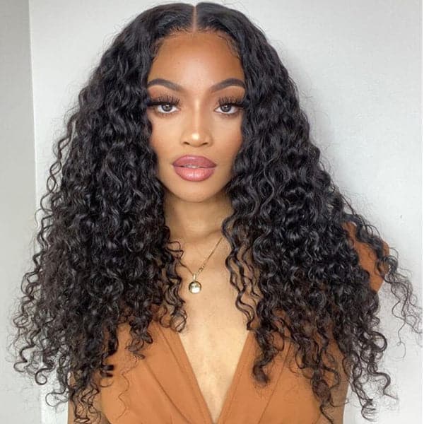 Water Wave 5x5 Lace Closure Wigs