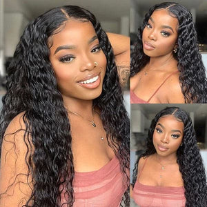 Water Wave Lace Closure Wigs
