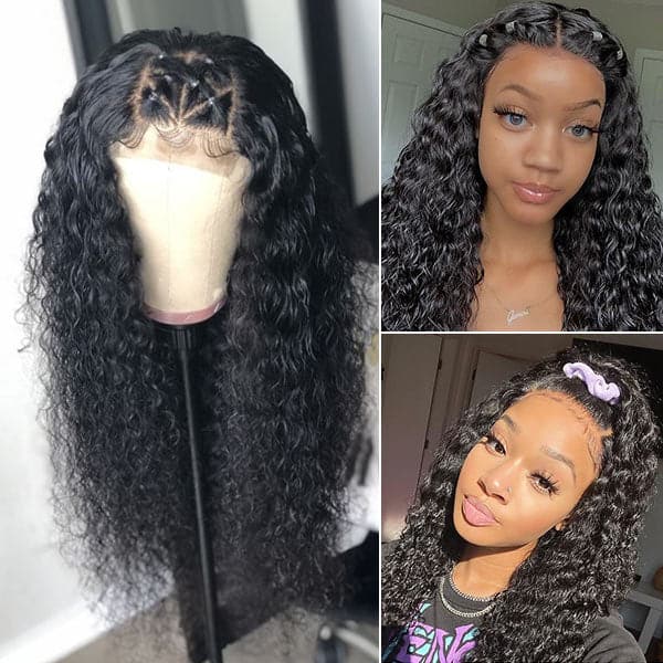 Wet And Wavy 5x5 Lace Closure Wigs